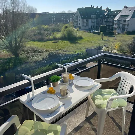 White Chateau Met Parking En Zonnig Balkon Koksijde